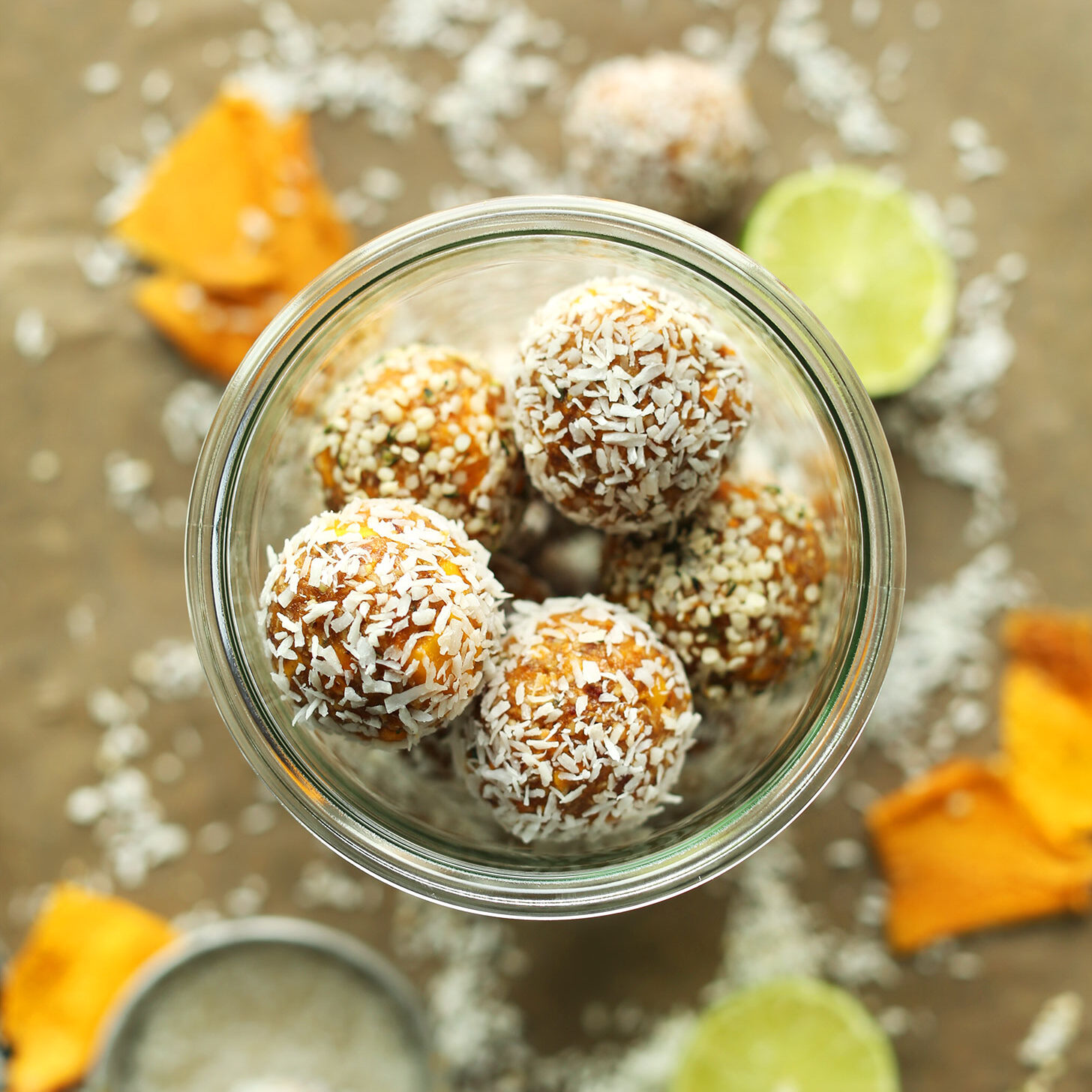 Dehydrated Mango Energy Bites